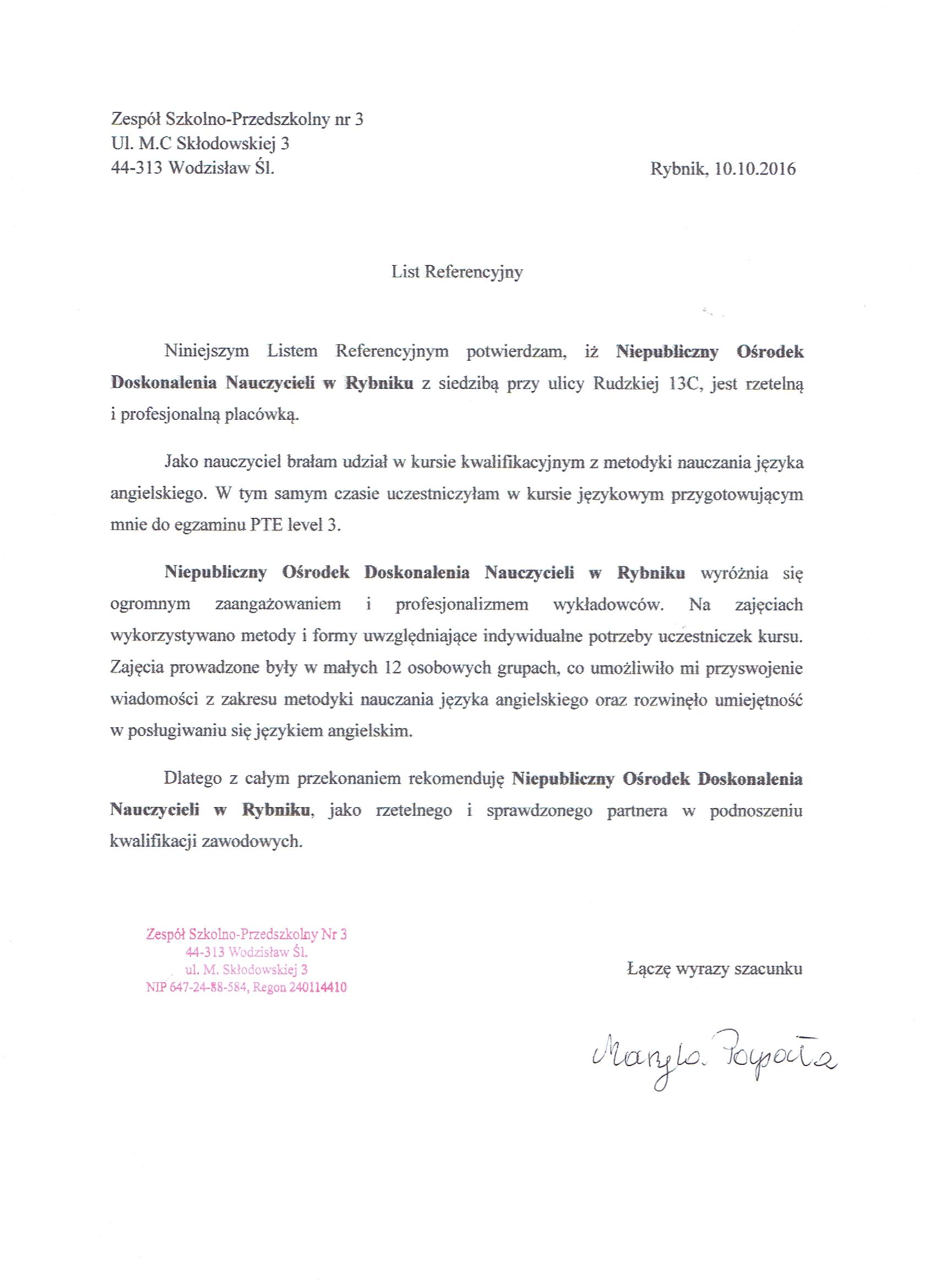 Zespół Szkolno-Przedszkolny nr 3